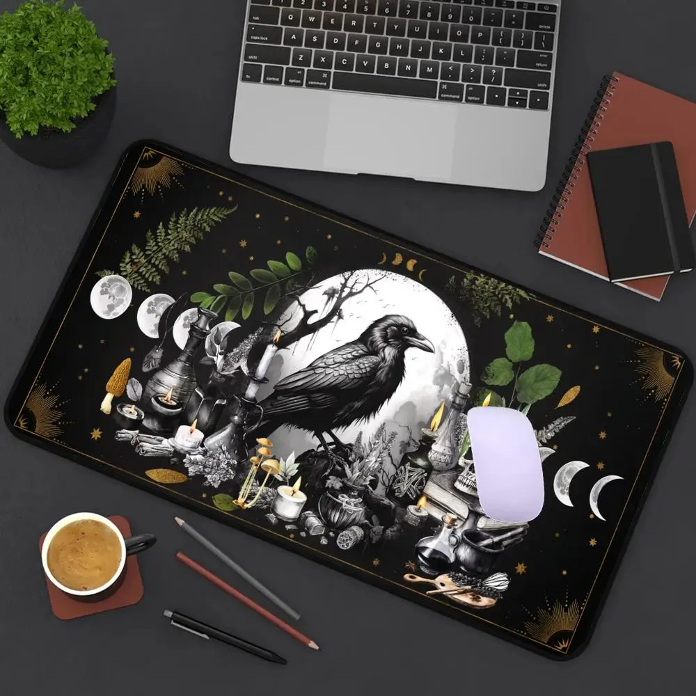 witchy-raven-dark-academia-desk-mat-almofada-de-algodao-pocoes-do-cranio-floresta-de-coisas-natureza-gothic-gaming-mousepads-preto-xl-natureza