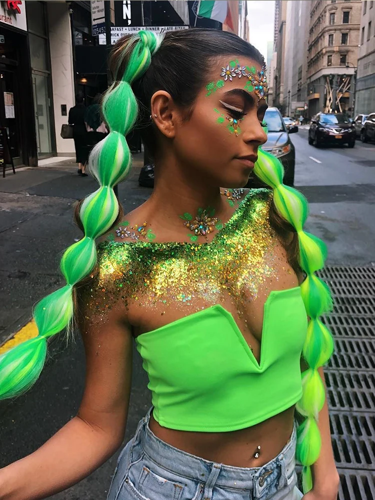 Extensions de Tresses Synthétiques Pré-étirées pour Femme, Ombré, Crochet, Boîte, Vente en Gros