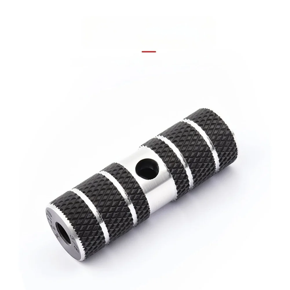 Aluminum Alloy Bike Foot Pegs for Mountain Use with Anti-Slip Cylindrical Design Lightweight 121g and 20mm Threads