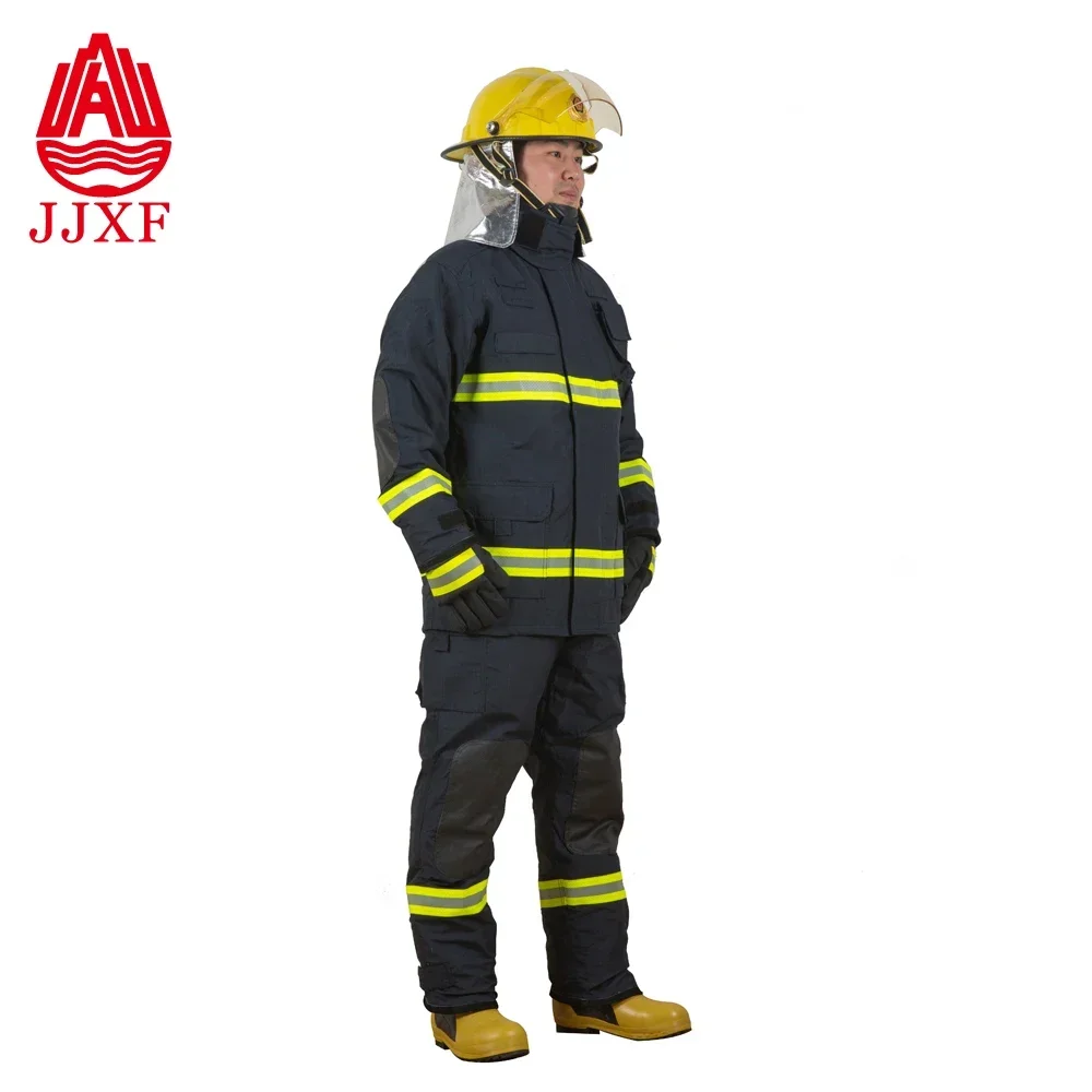 EN469 certificate fire fighting coverall fire man suit