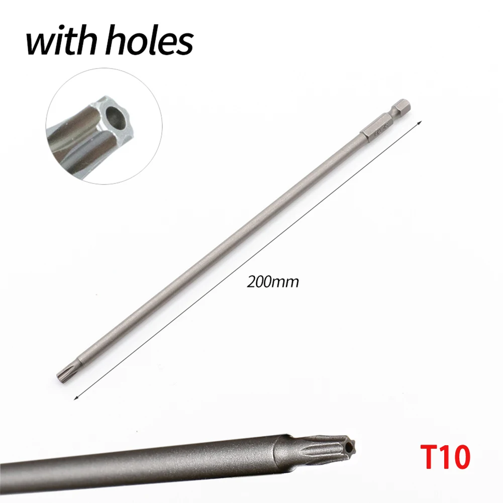 Torx 스크루드라이버 비트 키트, 정확한 나사 풀기 스크루드라이버 비트, T8-T40 도구, 7.78in Torx, 1 개
