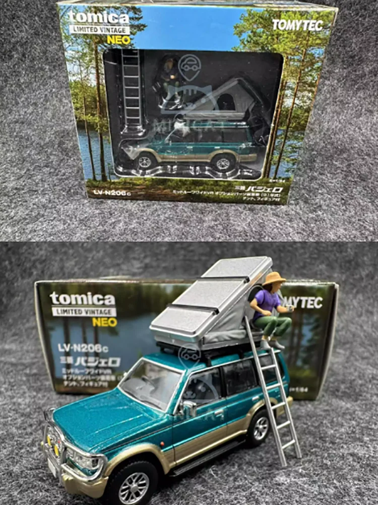 

TOMY 1:64 scale alloy car model, Bongo & Land Cruiser 60 & Pajero 91