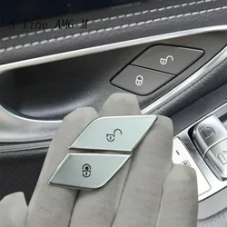 車のドアロック,メルセデスベンツc,eクラス,w205,w213,x253,2016-2019に適したステッカーボタン