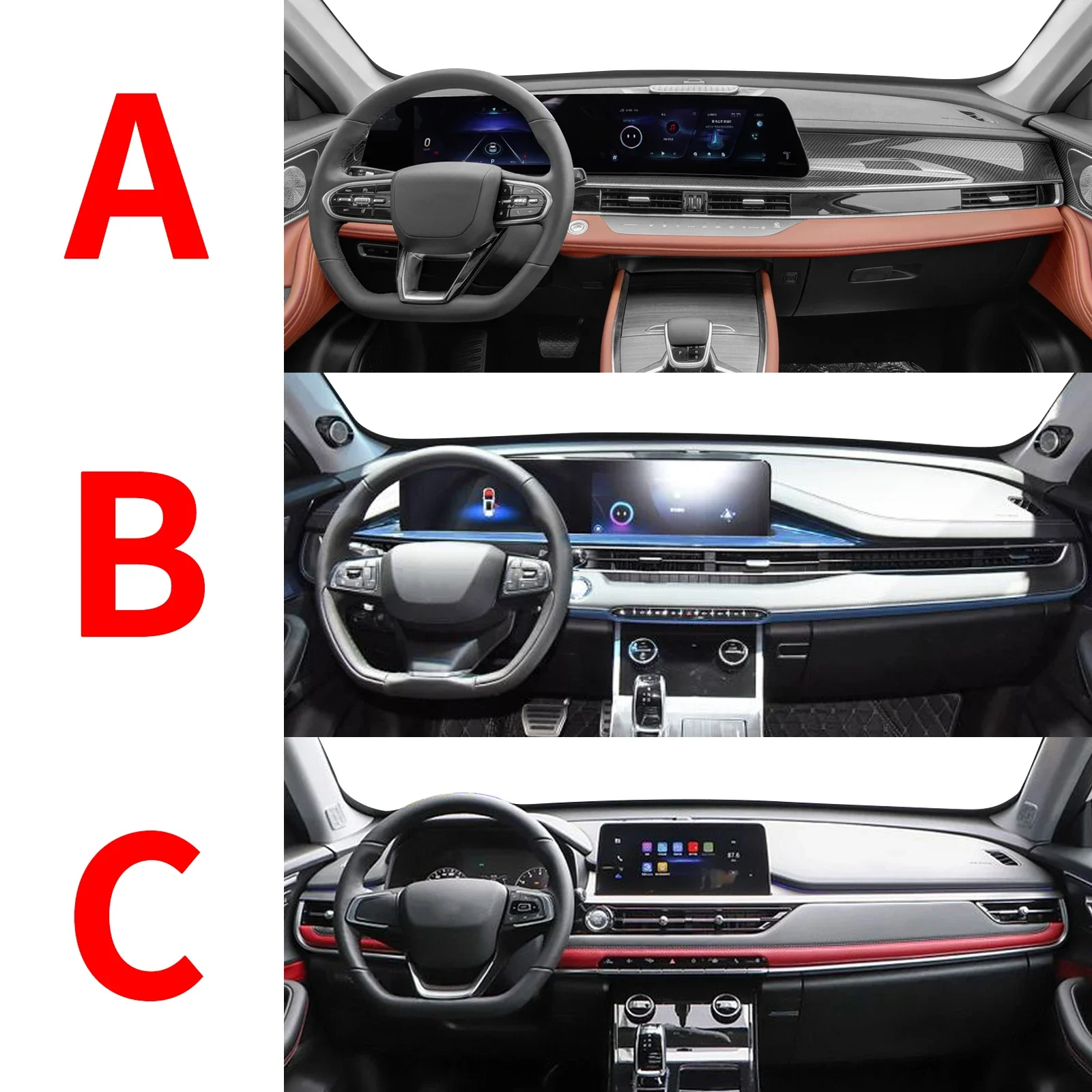 for Chery Tiggo 7 Pro Max 2026-2020 PHEV Car Dashboard Cover Dashmat Sunshade Anti‑UV Anti‑Glare Dash Mat Interior Accessories