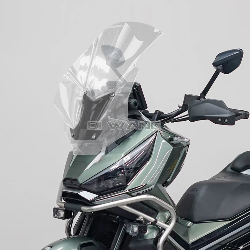 FOR ZONTES 368G Motorcycle Front Windshield Modified Heightened Windshield 368G Imitation XADV Windshield Front Rain Shield