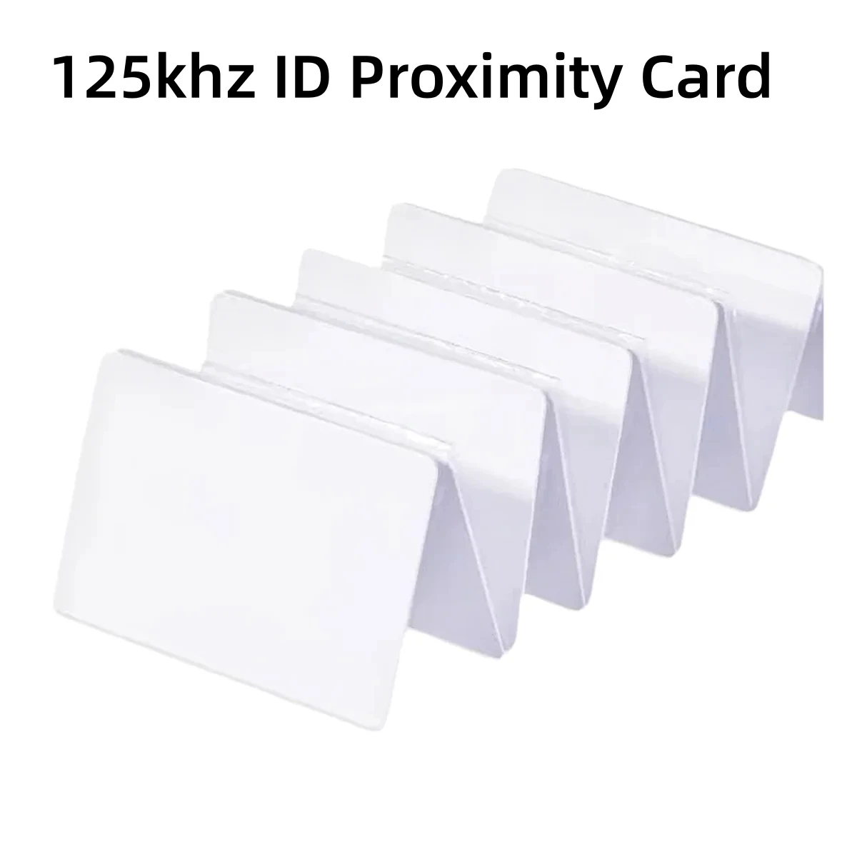 125KHz RFID Proximity Card EM4100 TK4100 ID Smart Card 100pcs Read Only Access Control Card For Door Entry System