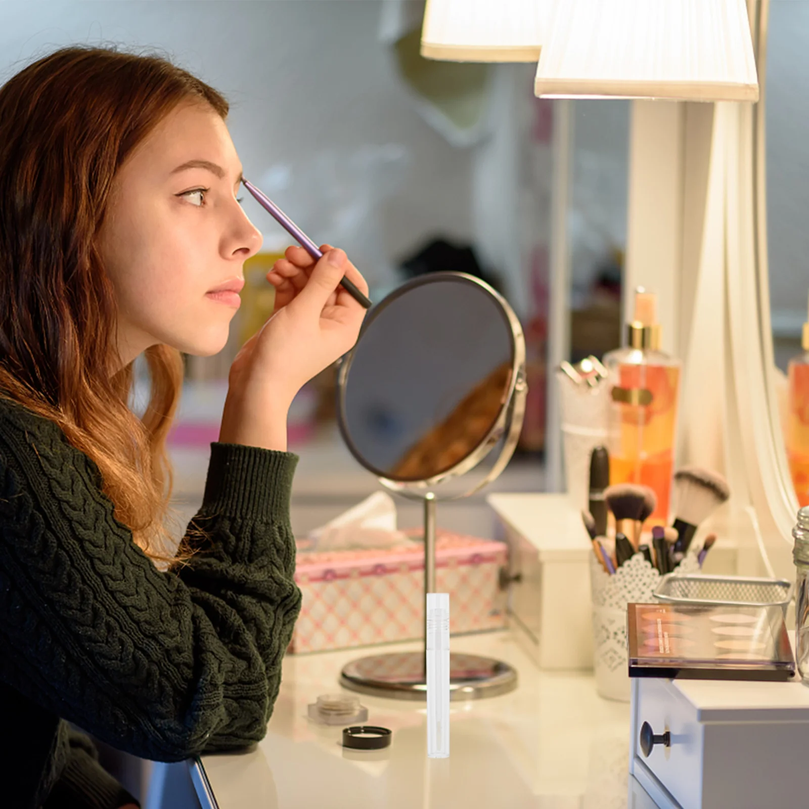 15 tubes de brillant à lèvres, petits flacons de baume à lèvres vides et tendance pour mélanger des couleurs personnalisées, contenants à rouge à lèvres adaptés aux femmes