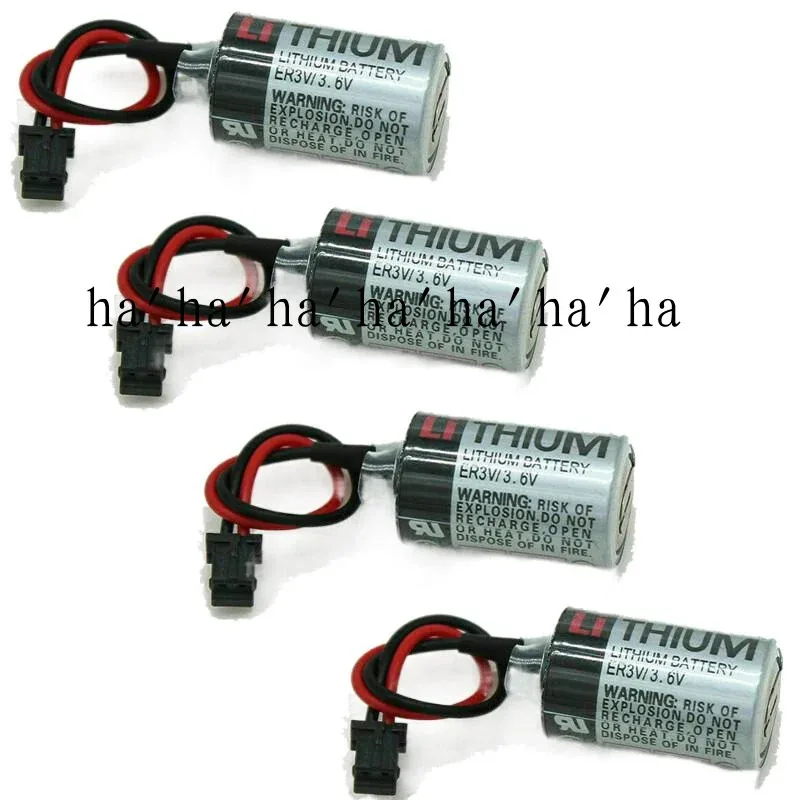 

US 4pcs 1000mAh 3.6V ER3V JZSP-BA01 PLC Lithium Battery FOR Yaskawa PLC
