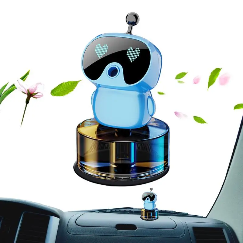 Mini Car Humidifier Diffuser Smart Sensing Aromatherapy Machine Oil Diffusers AI Technology USB Powered Car Fragrance With 4