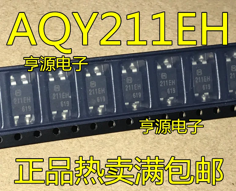 

10 шт., новый оригинальный AQY211EH 211EH SOP4 DIP4