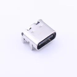 10 pièces/lot d'origine nouveau TYPE-C 16PIN 2MD (073) connecteur USB type-c femelle siège horizontale bande positionnement colonne