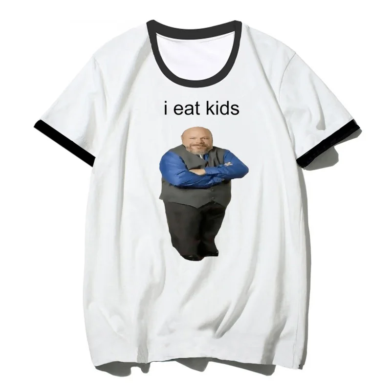 Bertram Eats Kids clothing t-shirt male 2022 streetwear casual clothes graphic streetwear