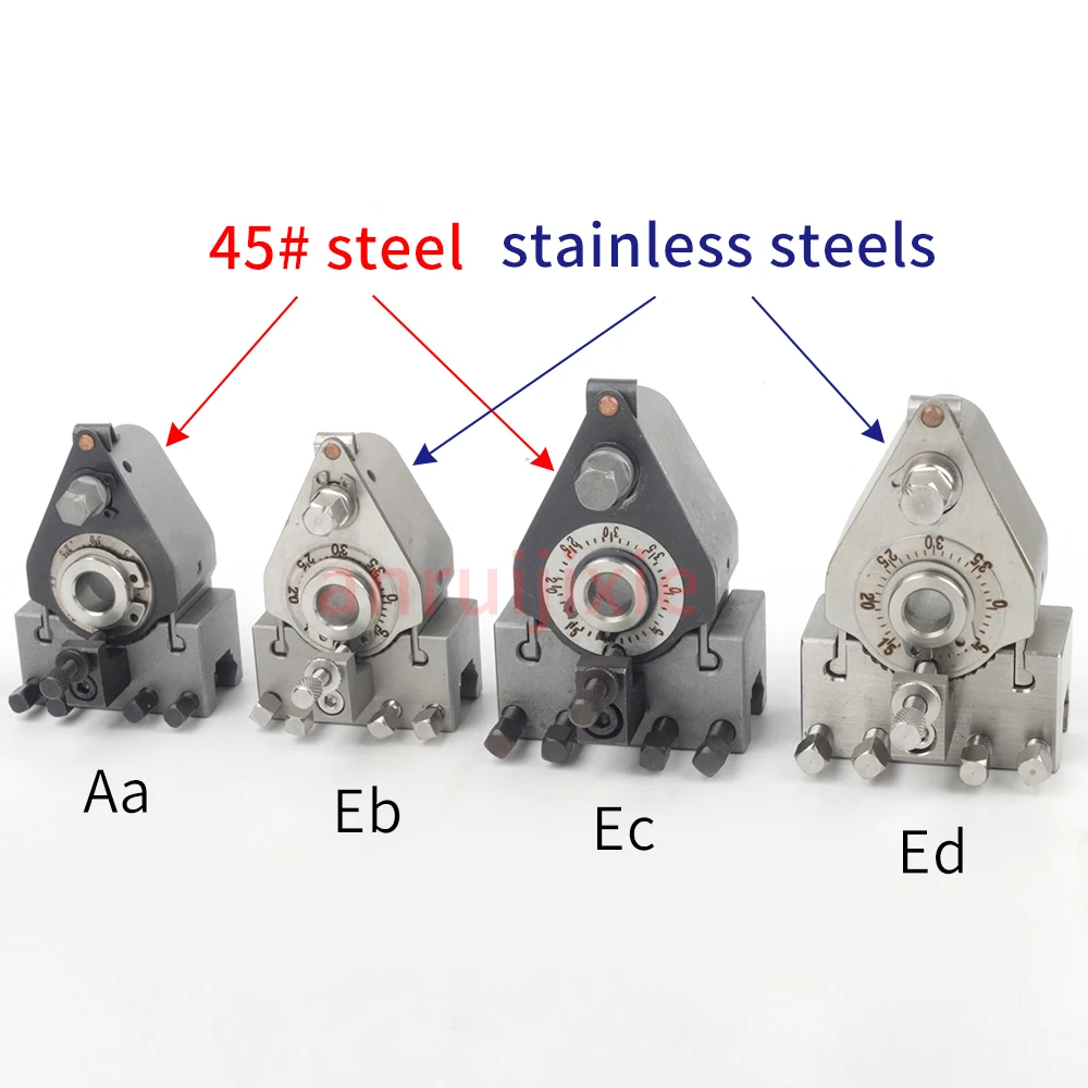 European lathe tool holder Quick Change Tool Post Set Aa Eb Ec 12x12mm 15x15mm for WM210V&WM180V&0618&C2&C3 120-250mm Bed Swing