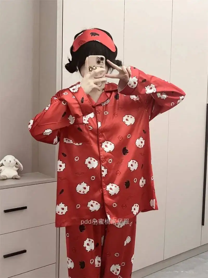 Love And Deepspace Cosplay Sylus Donna Uomo Primavera Autunno Pigiama a maniche lunghe Abbigliamento per la casa Top Pantaloni Costumi di carnevale