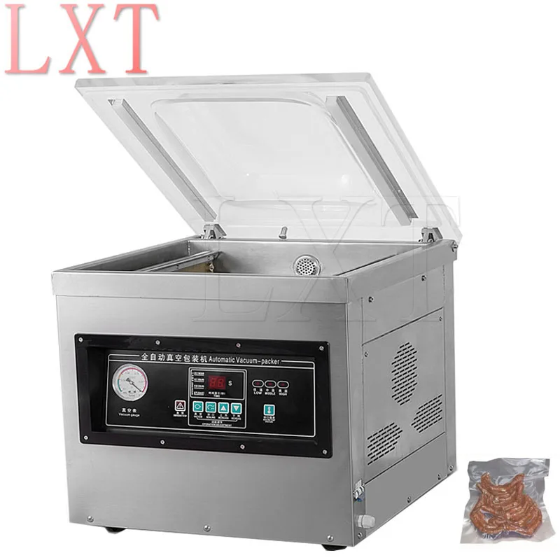 

Commercial Single Chamber Meat Rice Fish Food Electric Vacuum Sealing Machine Single Chamber Vacuum Sealer