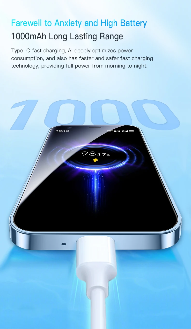 SOYES XS15 3.0in Android 8.1 Mini Smartphone 2GB RAM 16GB ROM Dual SIM Standby 3G Network Compact Mobile Phone
