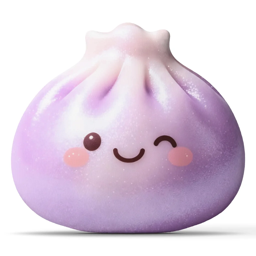 Squishy Dumpling  Shaped Stuffed Throw Pillow Cute Smiling Food Cushion for Sofa Bedroom Home Decor Gift for Kids Room