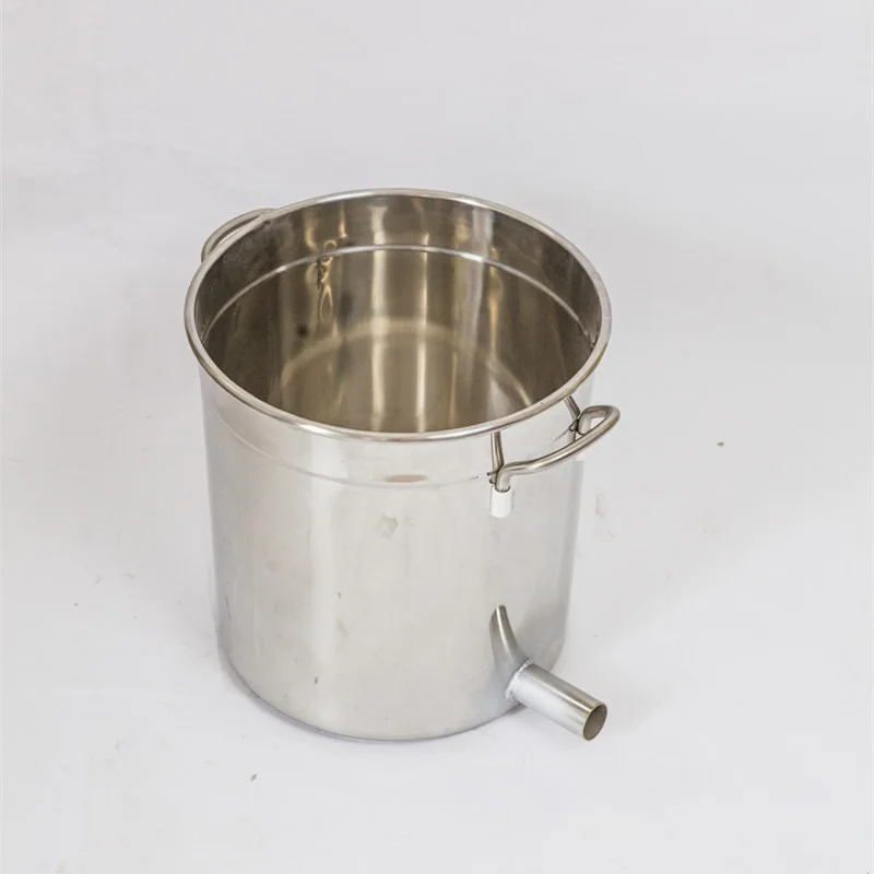 Stainless Steel Beekeeping Equipment Tools Honey Wax Press Machine Honey Press Bucket Four Legs