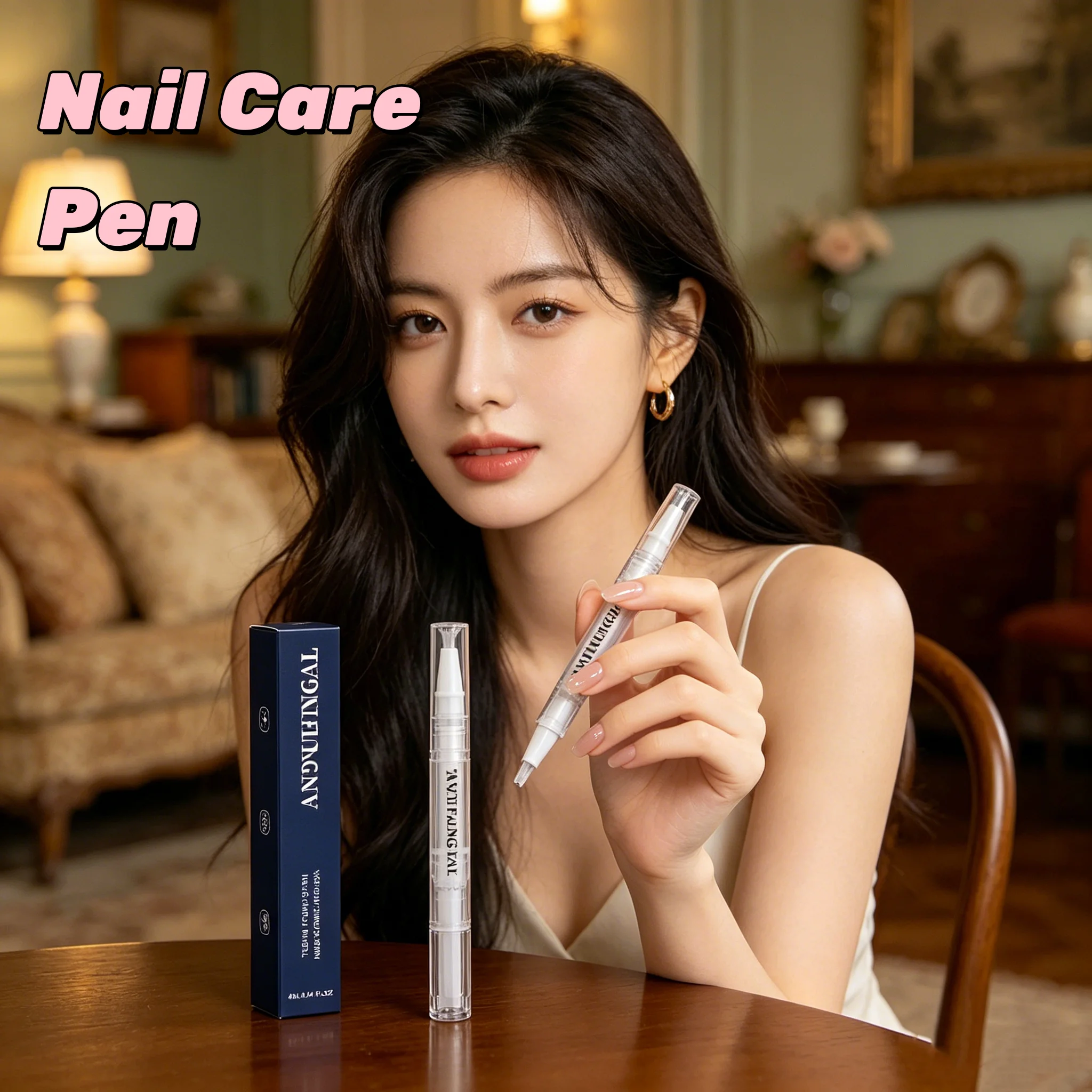 

Nail Nourishing Pen Prevent Cracking Brighten the Surface Promote Healthy Nail Growth Brighten Improve Roughness Nail Care Pen