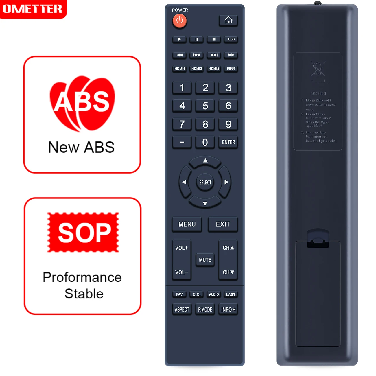 Novo controle remoto para changhong led tv le40d307 le50d307 le43d307 ud55d507 le55d307