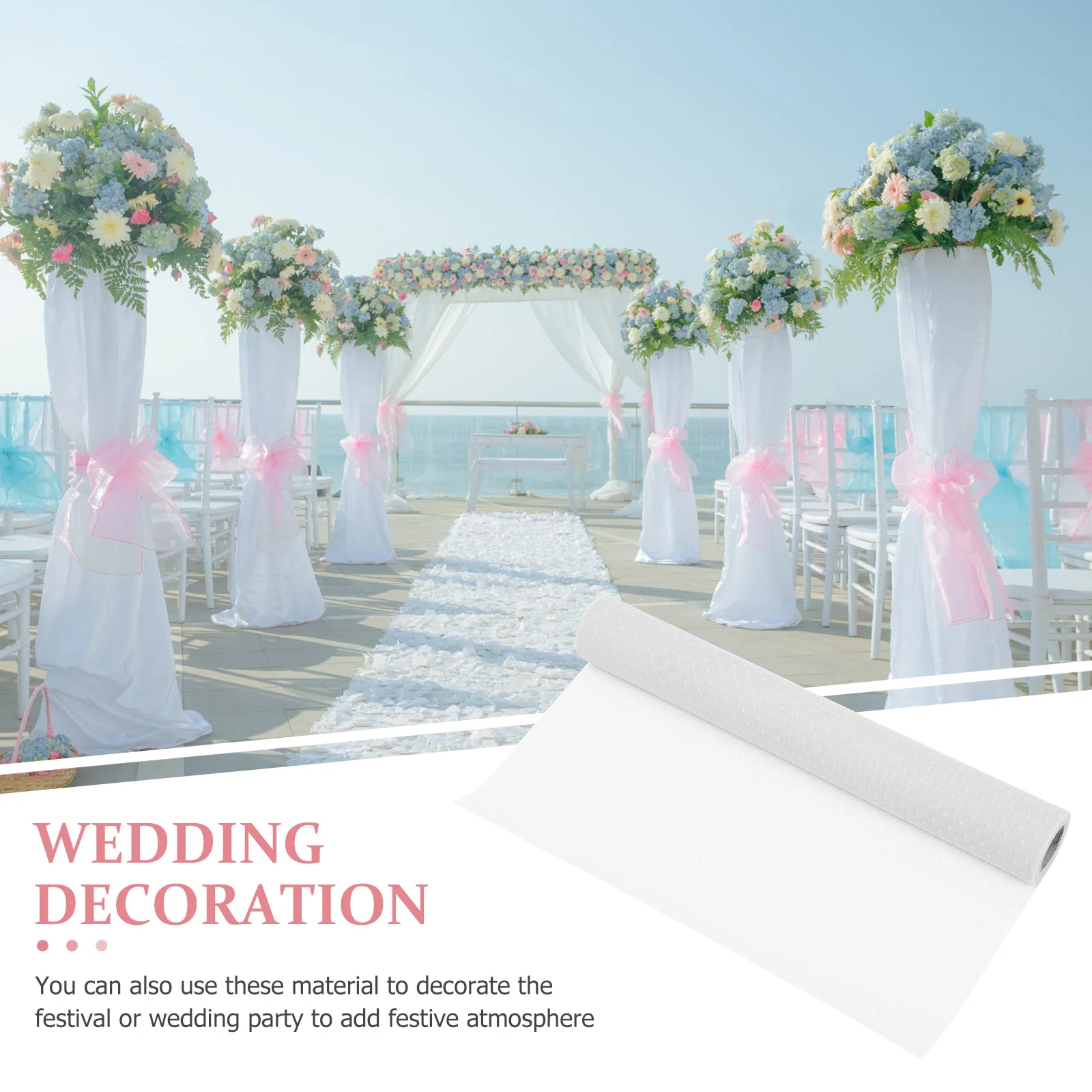 

Unique Practical Polyester Floral Packaging Gauze Smooth Comfortable Touch Fresh Flower Wrapping Material For Diy