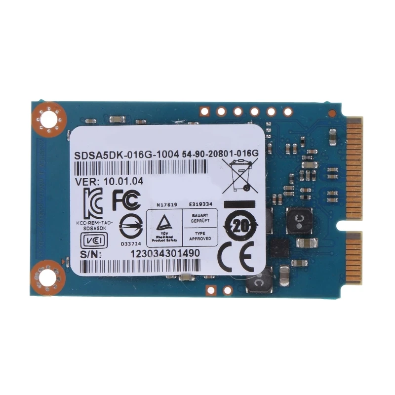 

SDSA5DK-016G MSATA SSD 16G Internal Drives mSATA SSD 16G Hard Disk for PC Laptop Computer Hard