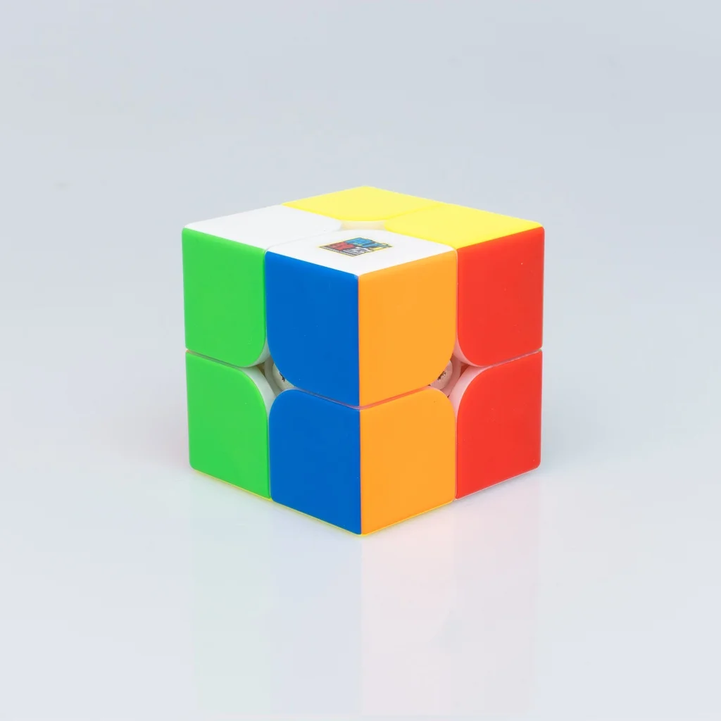 Moyu RS2M 2022 V2 M Magnetische Magic Speed Cube Stickerloze Professionele Fidget Speelgoed MOYU Rs2m 2x2 V2 Cubo Magico Puzzel