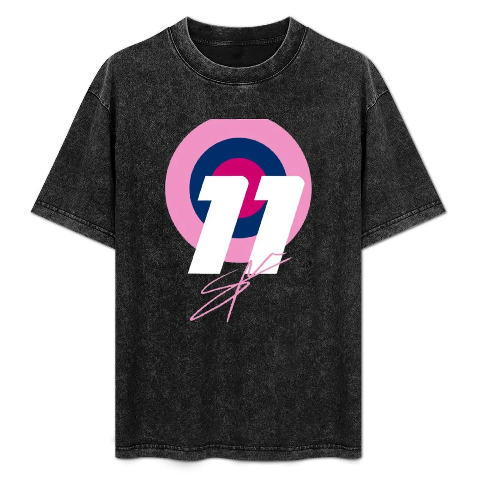 

Sergio Perez 11 Racing Point T-Shirt Fashion Simple Casual Tee Shirt