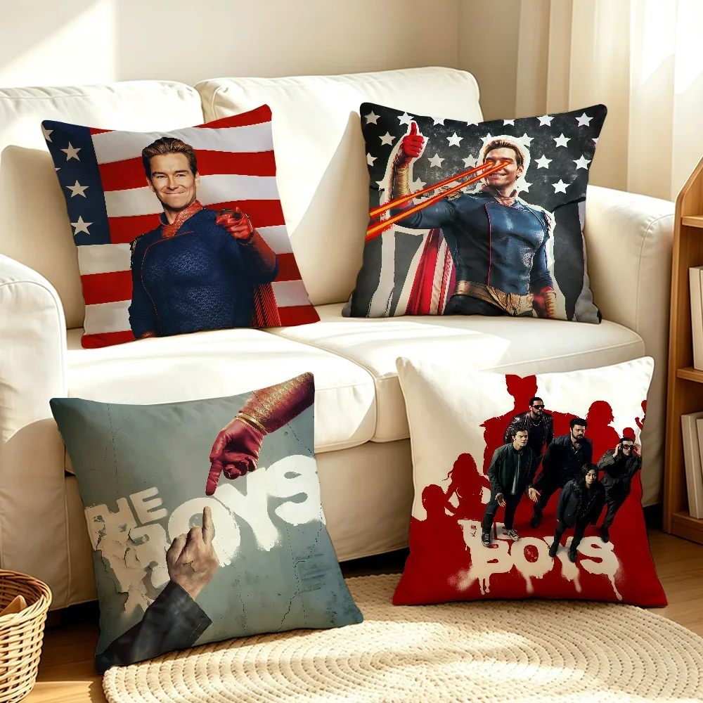 TV Show The B-Boys-S cushion cover Soft Smooth Pillow Case Hidden Zipper Washable Decorative Couch Office Gift