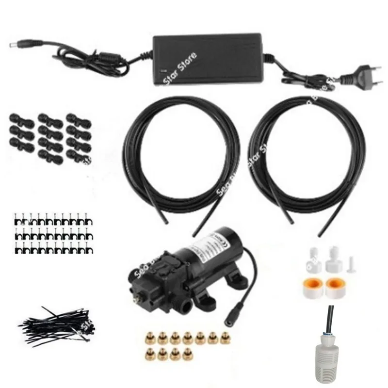 

Portable micro water pump 12v + low pressure outdoor spray cooling system atomization micro water pump