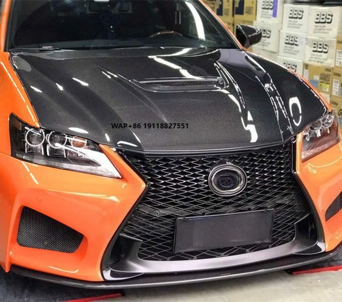 

GS-F-STYLE CARBON FIBER HOOD for 2013-2019 GS