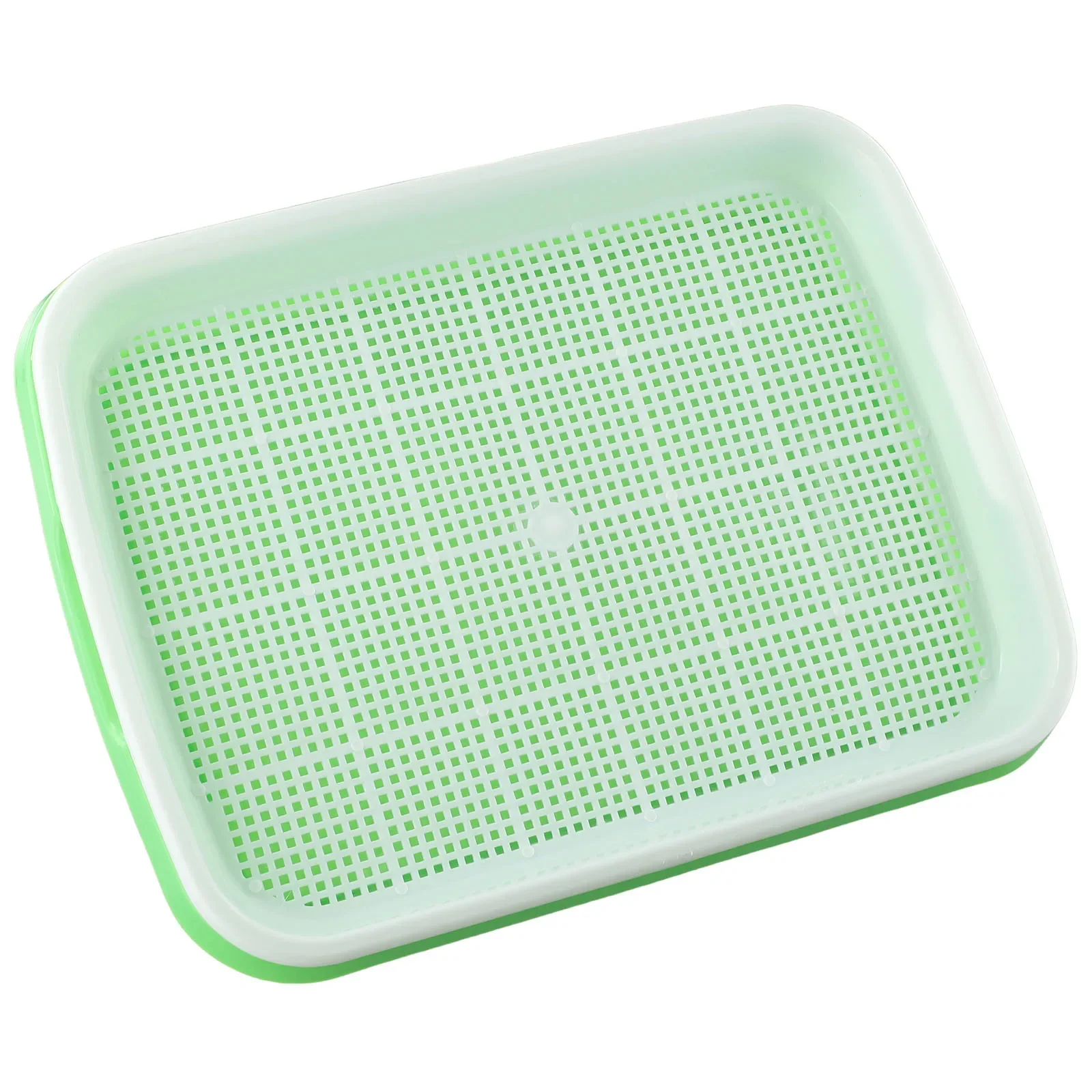 New Durable Nursery Pots Tray Grow Basket Microgreens Plate Soybean Sprout Sprouter Buckwheat Garden