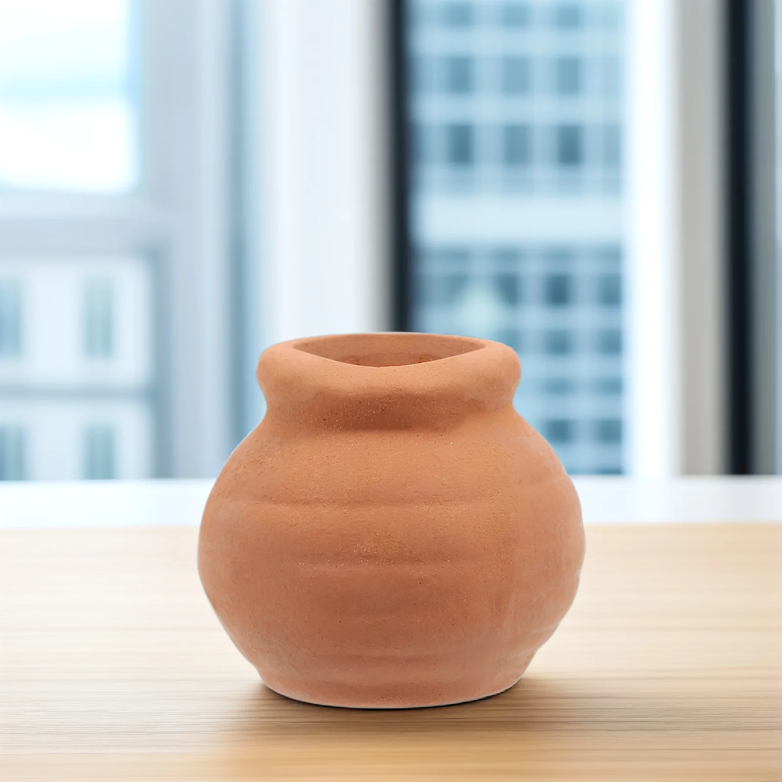 

8pcs Mini Garden Pot Succulent Clay Pots For Plants Pots Tiny Terracotta Basins Reusable Small Plants Desk Decor Orange