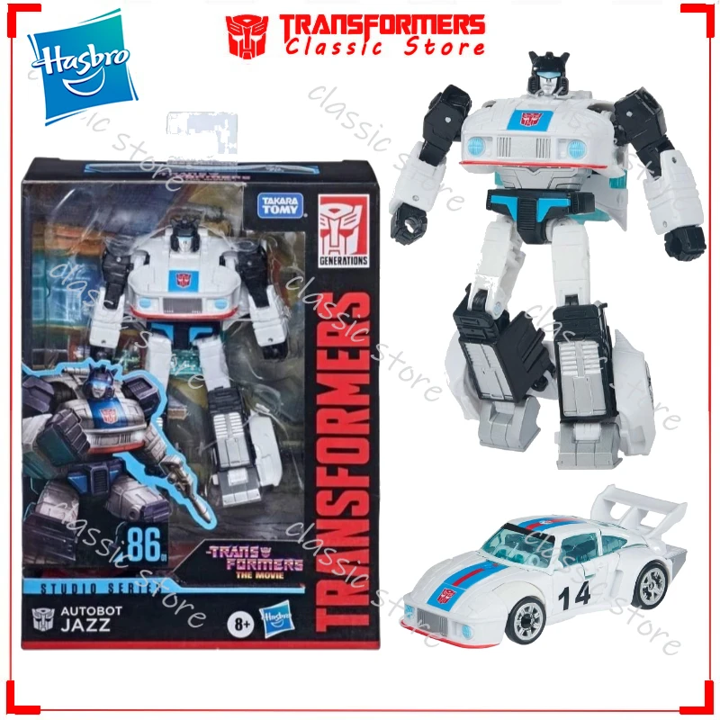 

В наличии классические игрушки-трансформеры Studio Series Deluxe Class 12 см SS-86-01 Jazz Cybertron Autobots Коллекционные фигурки героев