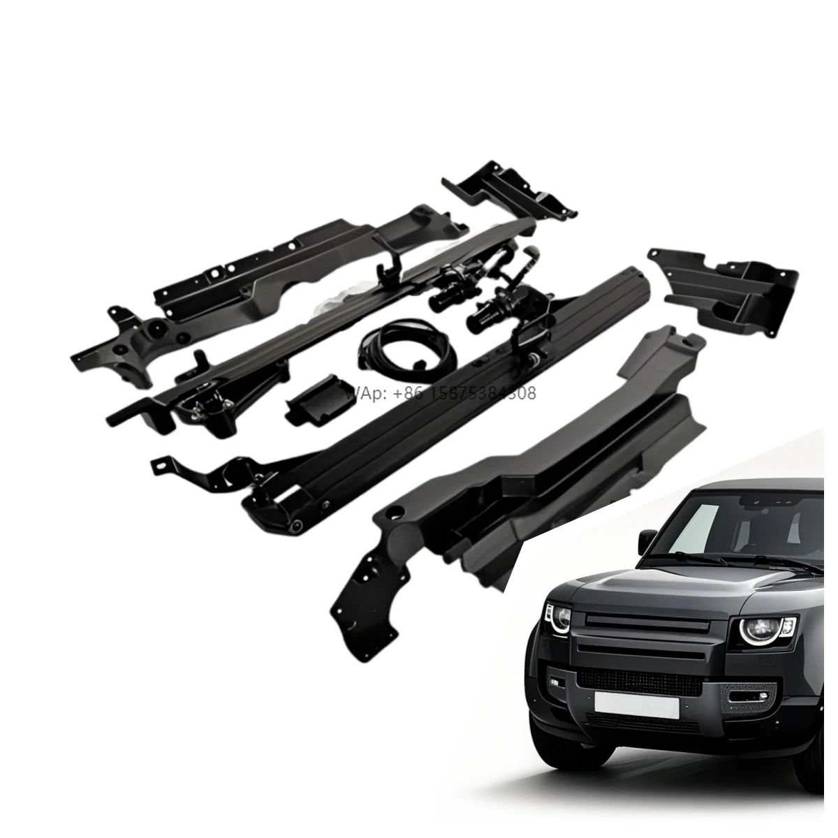 Original Automatic Electric Side Step for Land Rover Defender Aluminum Alloy Electric Side Step Pedal