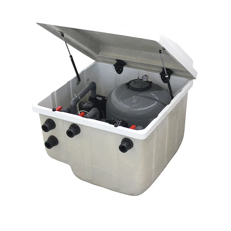 

Underground Pool Filtration System Inground Filter For Swimming Pool Without Machine Room