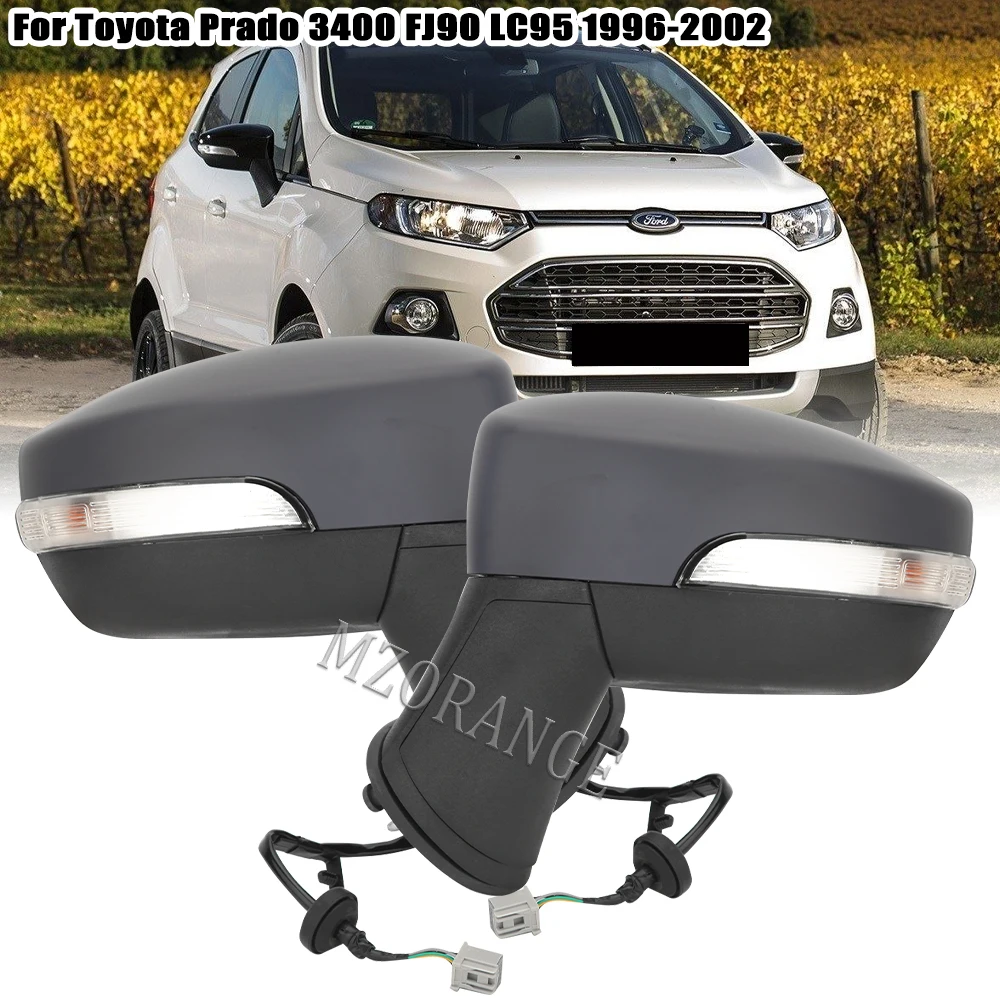 Side Rearview Mirror Assembly for Ford EcoSport 2011 2012 -2017 Door Wing mirrors 5 Wire Turn Signal Lamp cars accessories