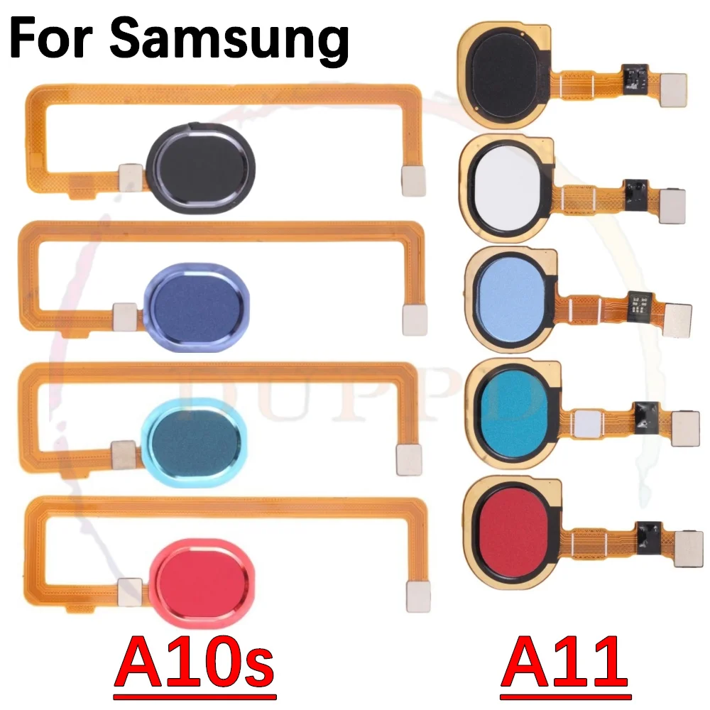 Power Home Button Menu Return Key Fingerprint Touch ID Recognition Sensor Flex Cable For Samsung A10s A107F A11 A115