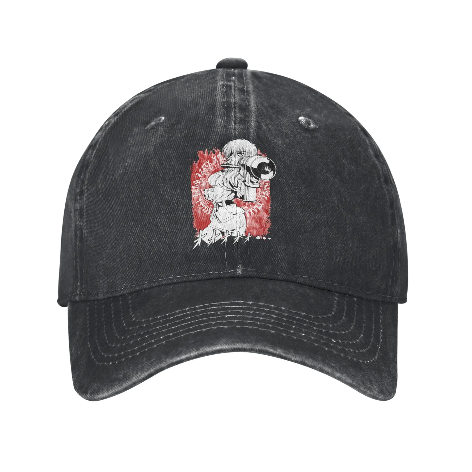 Hellsing Seras Victoria Anime Girl Fashion Baseball Cap  Sweat Wicking Cap Female  Sun Protection Travel Cap Female