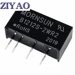 Moduł zasilacza z izolacją DC-DC 12Vturn12V B1212S-2W 2WR2 2WR3 DC-DC Beralih Isolasi Moduł zasilacza DC-DC