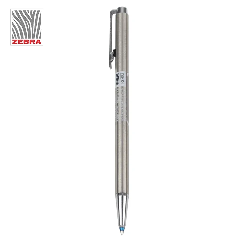 

Japan ZEBRA Zebra Metal Rod Ballpoint Pen Ball Pen T-3/BA55 Can Change Core | Pocket Pen 0.7 Length 10CM