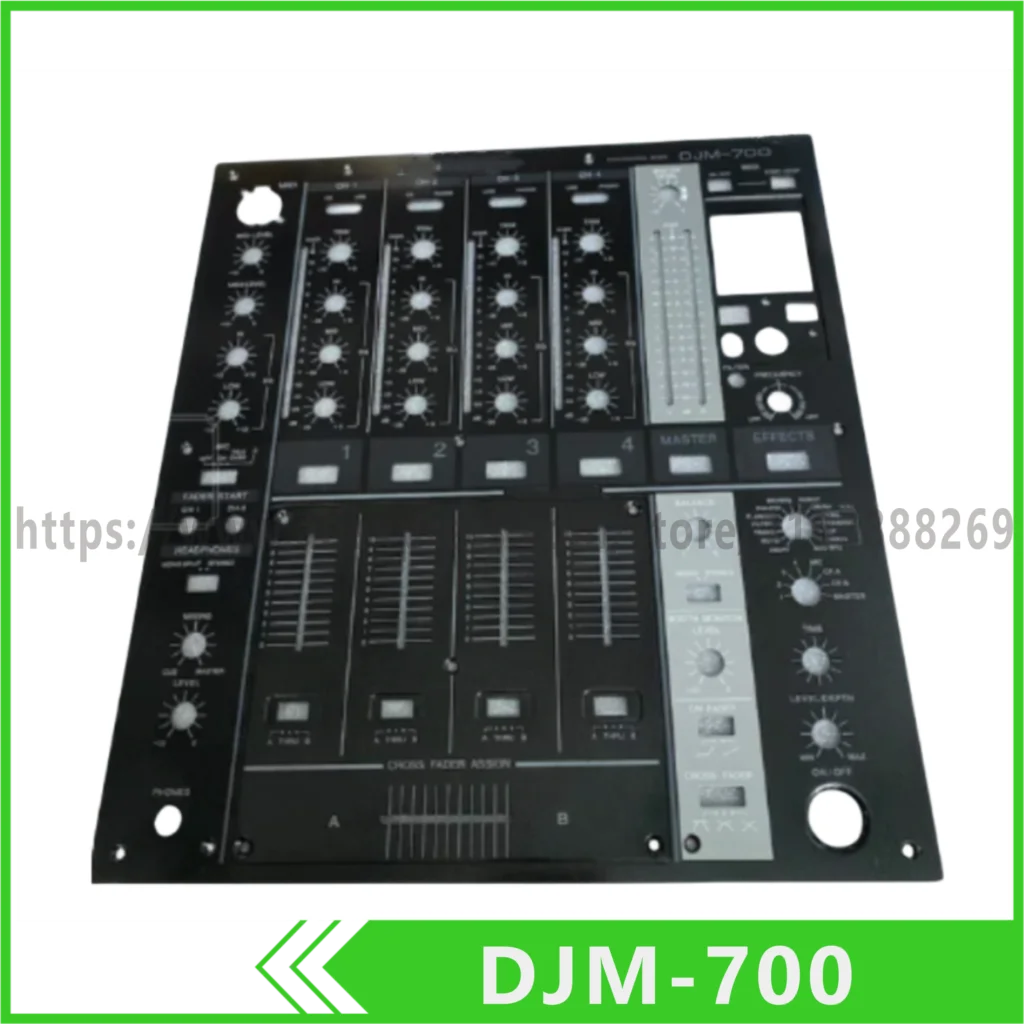 DJM-700 Metal Control Panel Black Faceplate