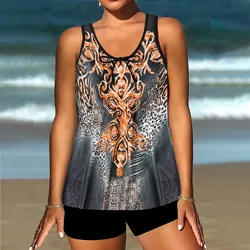 New Women Swimwear Swimsuit Female Print Bikini Set Summer New Design Printing Tankini Monokini Bathing Suits Beach Wear