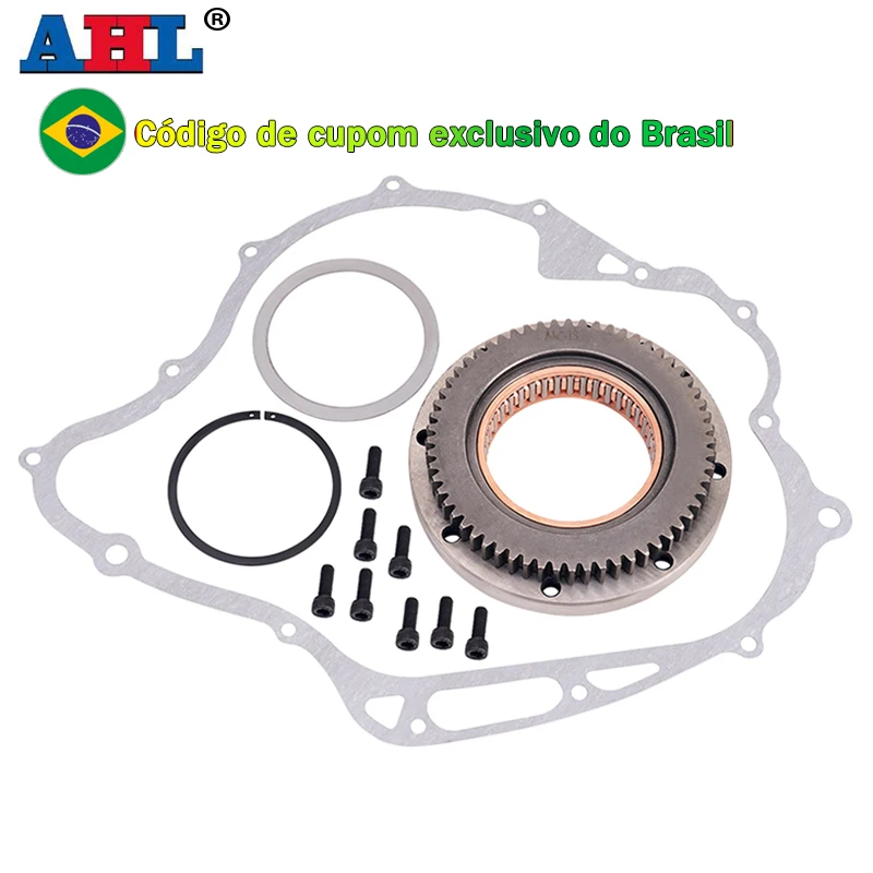 Motocicleta Starter Clutch Gear Assy Junta, Yamaha XVS1100, Drag Star, BT1100, Bulldog Classic, XVS11, V-Star, Silverado XVS 1100