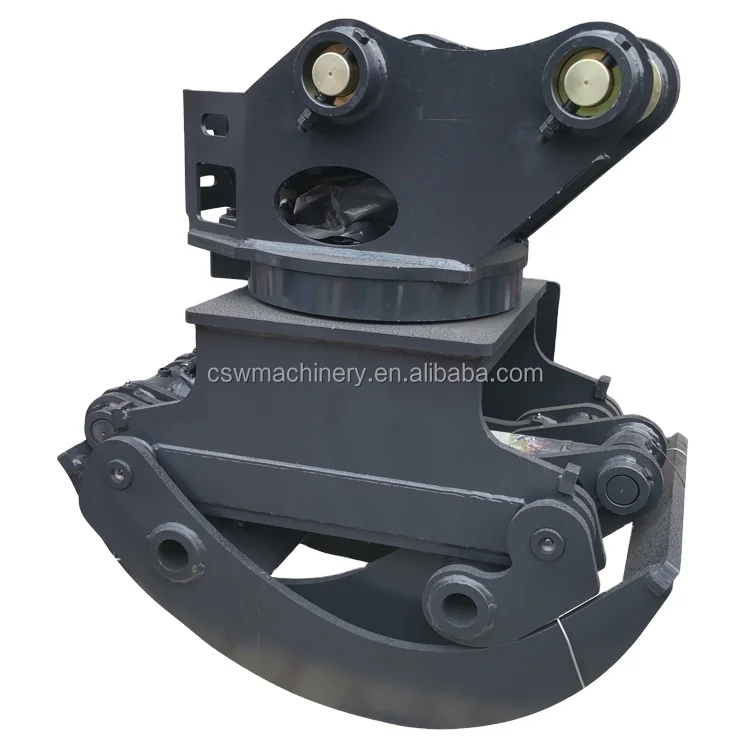 

Excavator Bucket Demolition Log Grapple Excavator Hydraulic Grapple Mechanical Grab