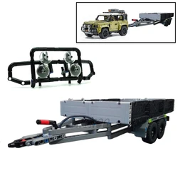 NEW 377PCS Parts Creative Ideas MOC Trailer 42110 Off-road Vehicle Trailers Building Blocks Assembly Bricks DIY Model Toys Gifts