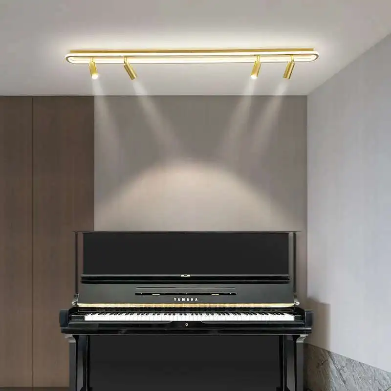 Acrylic LED Aisle Ceiling Chandelier For Hallway Corridor Kitchen Bedroom Dining Room Living Room Restaurant Indoor Home Light