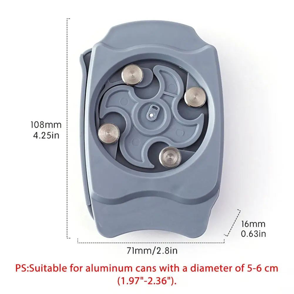4-in-1 Multifunktionaler Dosenöffner, Tragbarer Manueller Flaschenöffner, Sicherer BPA-Freier Küchenhelfer für Bier und Limonade, Kompaktes Gadget – Detail 18