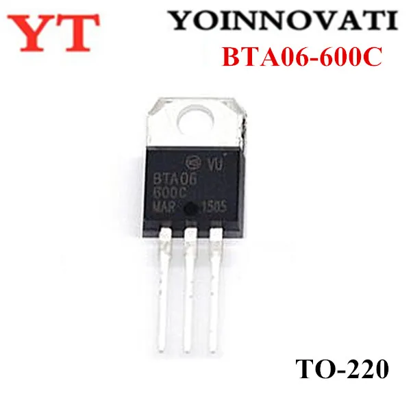 10PCS BTA06-600C  BTA06-600  BTA06 06-600C IC Best quality.