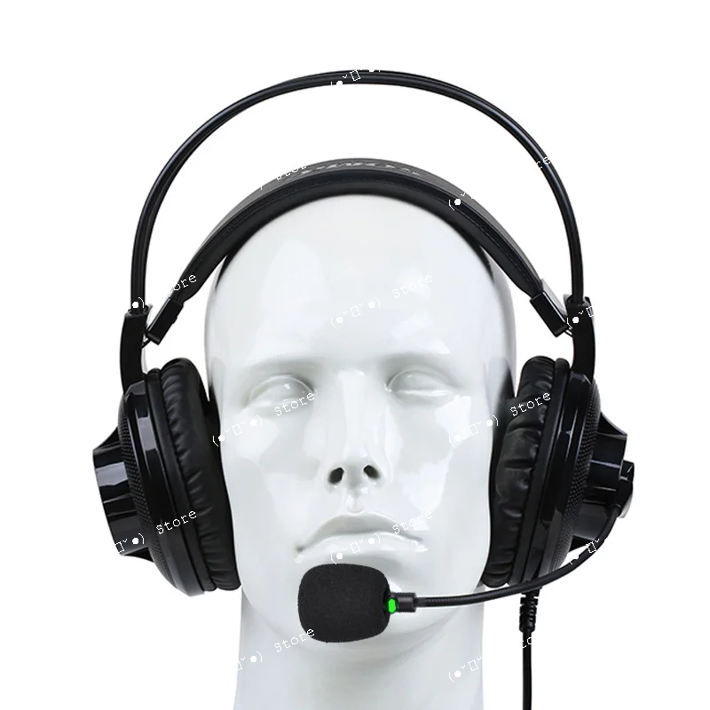 

D93PRO Computer Human Computer Dialogue English Listening and Speaking Earphones USB Noise cancelling Microphone Exam Earphones